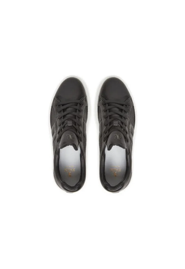 Pantofi sport barbati, FU0459.A09ZIPNBA900,  Piele naturala, Negru