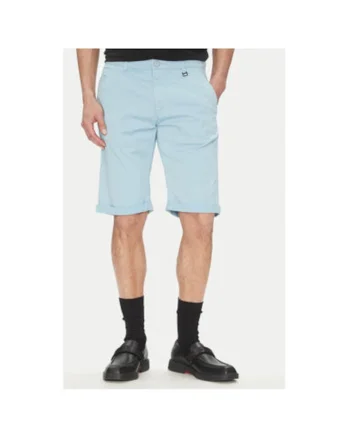 Pantaloni scurti barbati  265812 552829, Bumbac/Elastan, Albastru deschis, Albastru deschis
