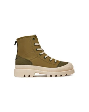 Pantofi sport dama, 251SC305DCT3541,  Piele naturala, Verde