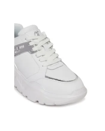 Pantofi sport dama, 78RA3SL9 ZPA71,  Piele naturala, Alb, Alb