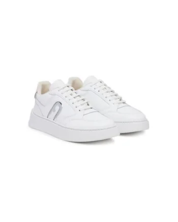 Pantofi sport dama, YJ92SPT A.0203 PT,  Piele naturala, Alb