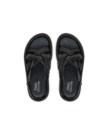 Sandale dama, 7939722,  Piele naturala, Negru