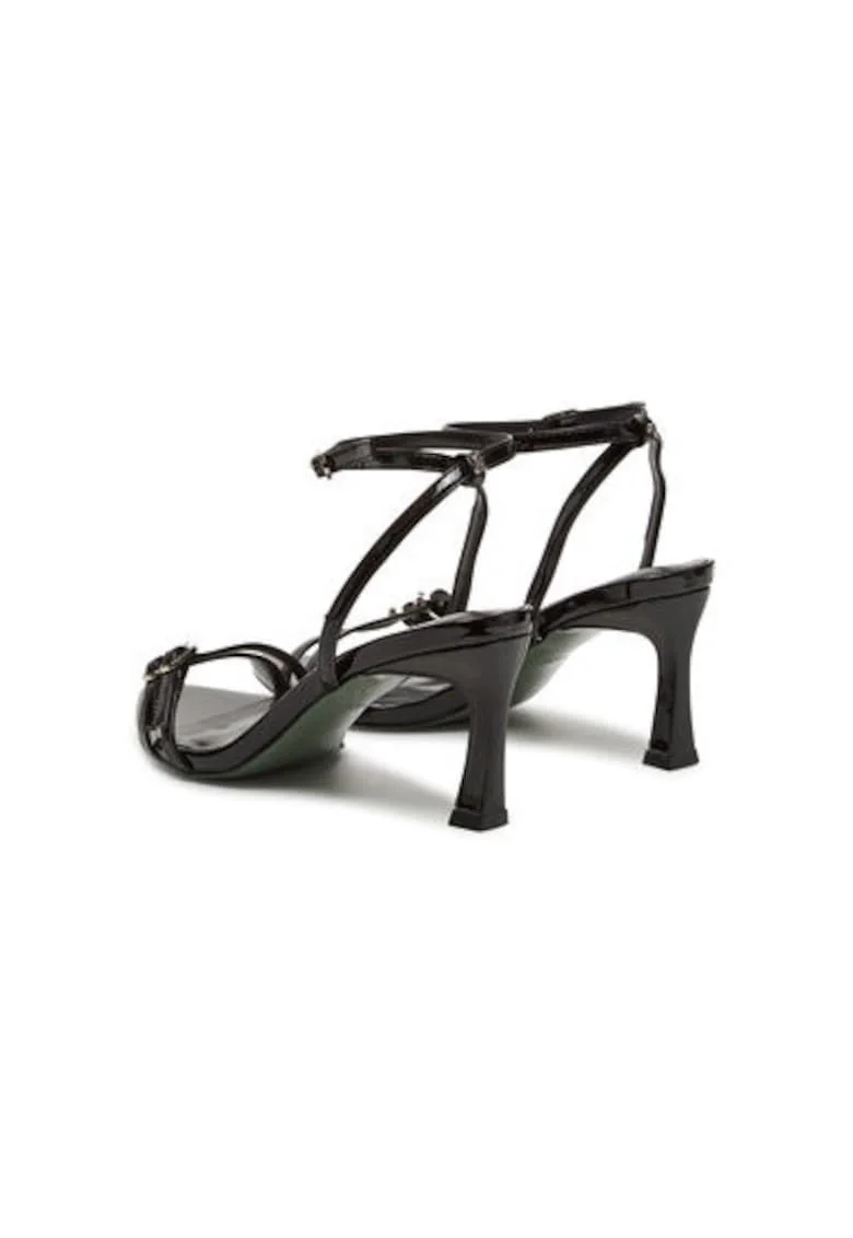 Sandale dama, GWH2Q .000.C0002S,  Piele ecologica, Negru