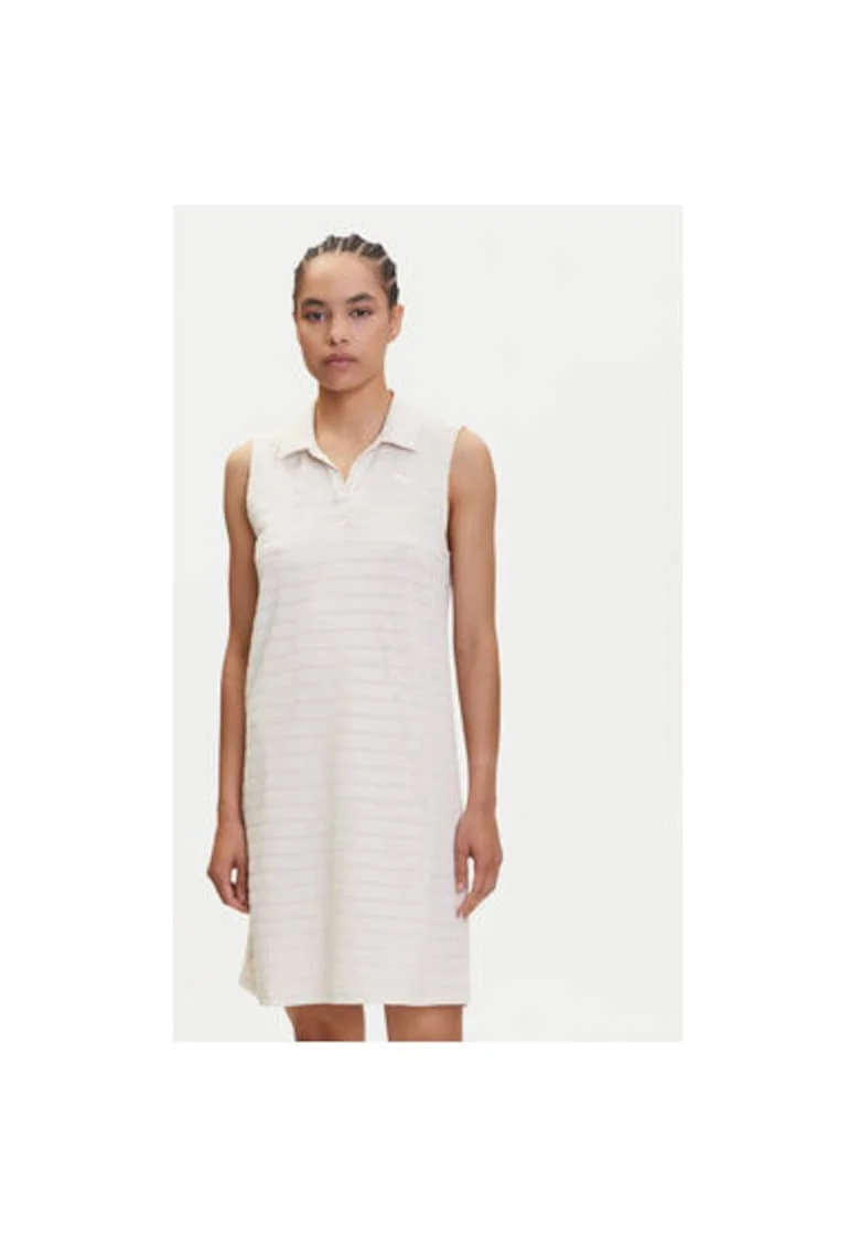 Rochie dama  685029, Bumbac/Poliester reciclat, XL INTL, Bej