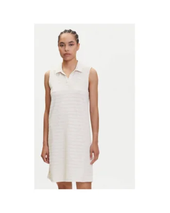 Rochie dama  685029, Bumbac/Poliester reciclat, XL INTL, Bej