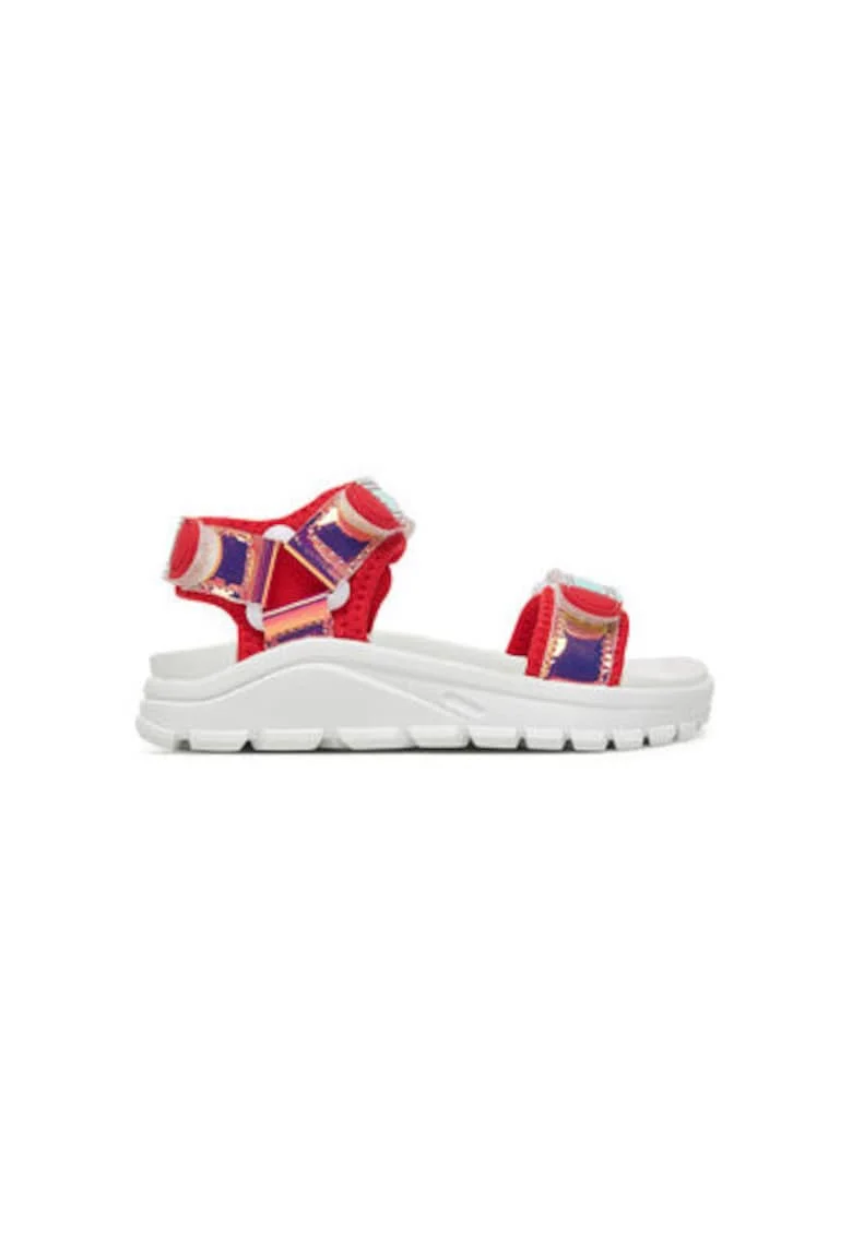 Sandale dama, 7970822,  Piele ecologica, Multicolor