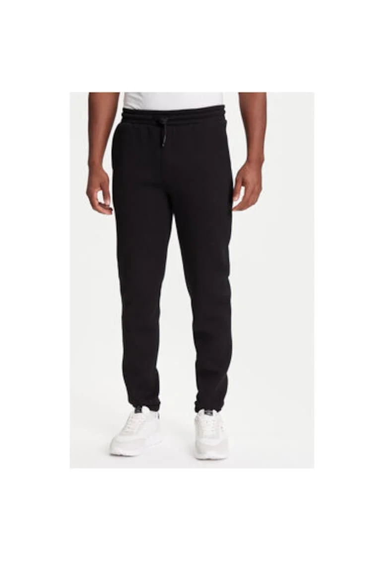 Pantaloni de trening barbati  705041 553907, Sintetic, M INTL, Negru