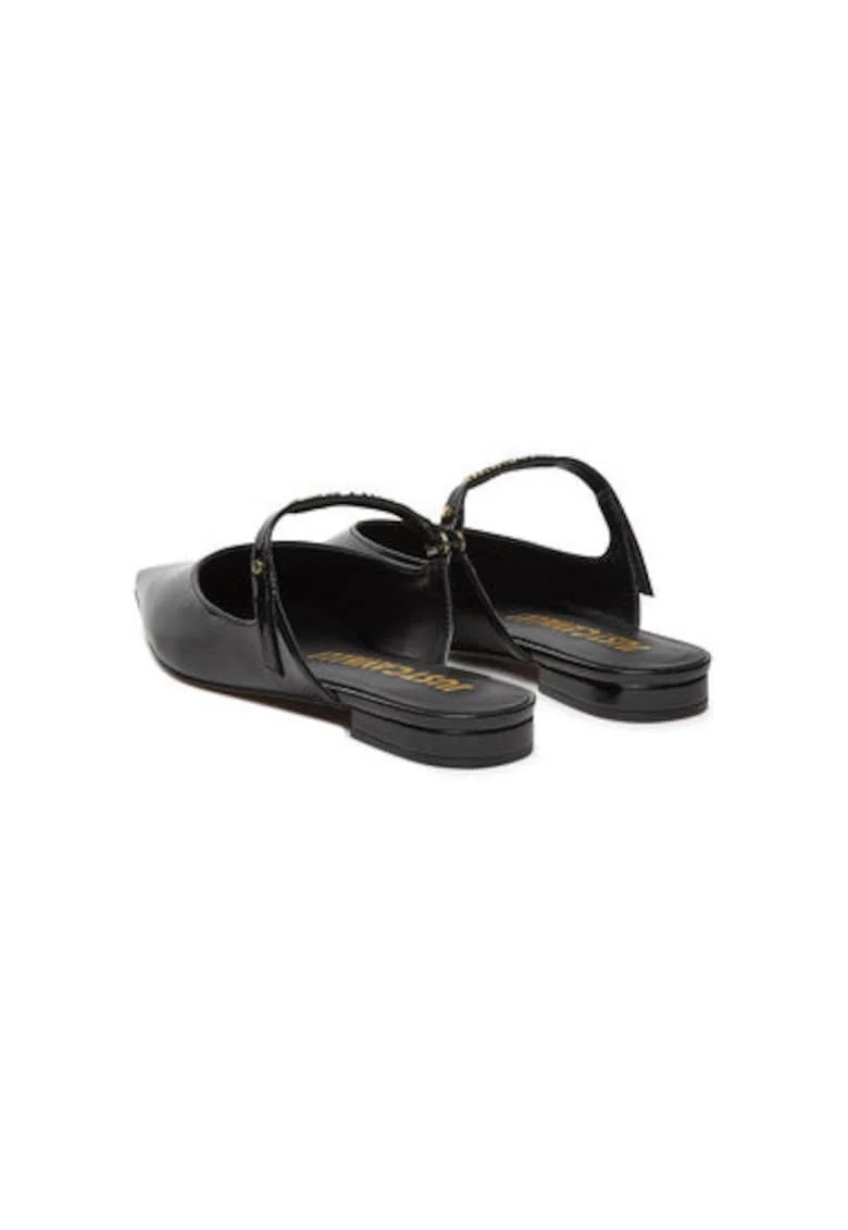 Slapi dama, 78RA3S71 ZSA38,  Piele ecologica, Negru