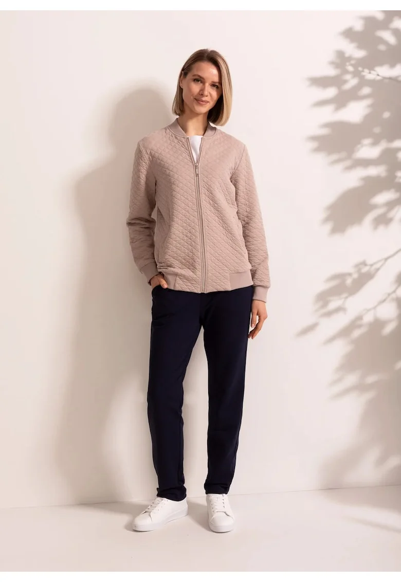 Cardigan Dama Elegant, Bej