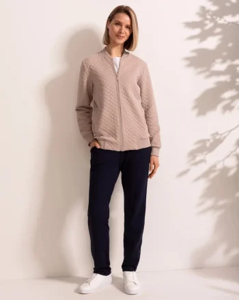 Cardigan Dama Elegant, Bej