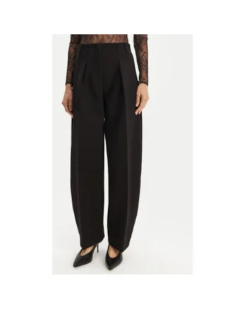 Pantaloni dama  24E241PA0791718, Poliester/Viscoza, Negru, Negru