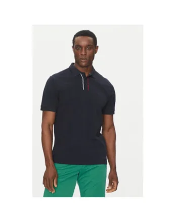 Tricou polo barbati  74013690, Bumbac, Bleumarin
