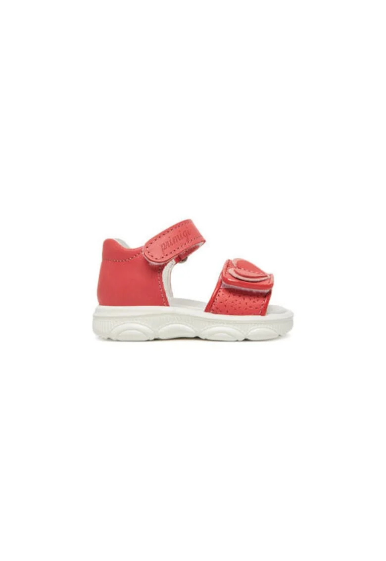 Sandale fete, 7871811,  Piele naturala, Rosu, Rosu