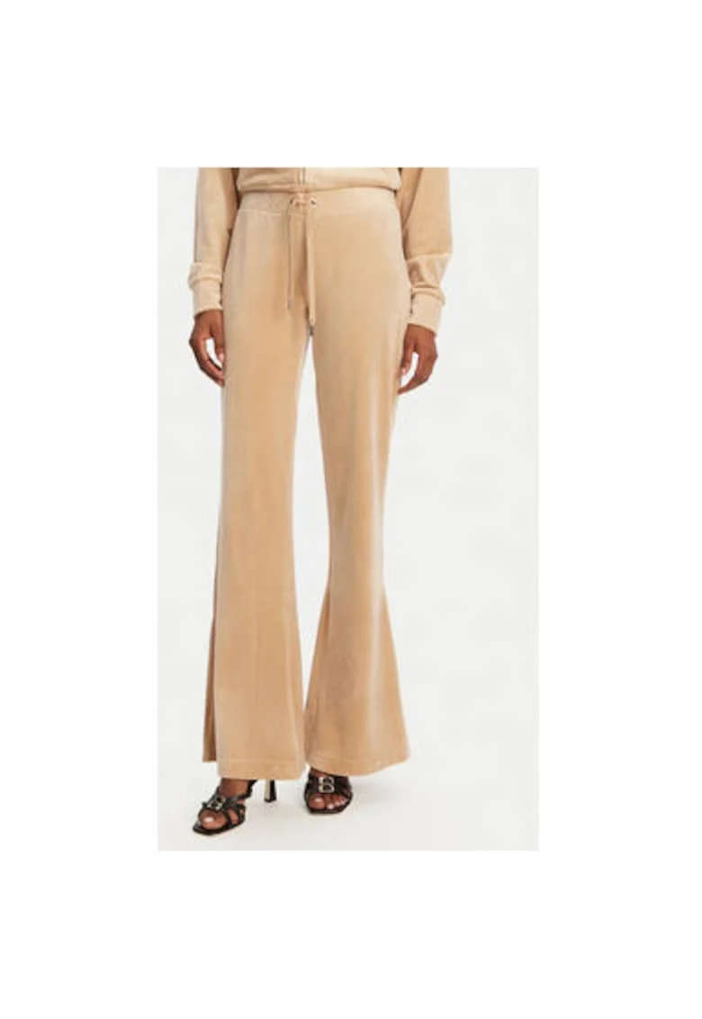 Pantaloni de trening dama  JCWBJ125304, Sintetic, S INTL, Bej
