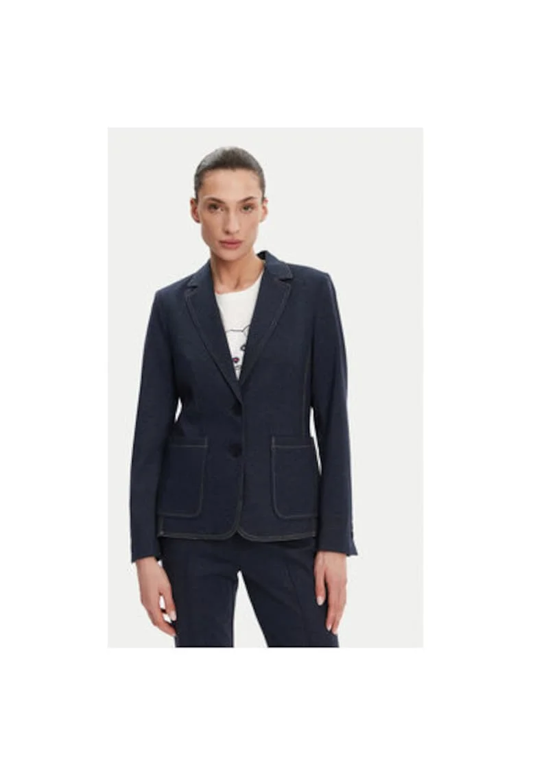 Sacou dama  15001470, Viscoza/Poliester, Bleumarin, Bleumarin