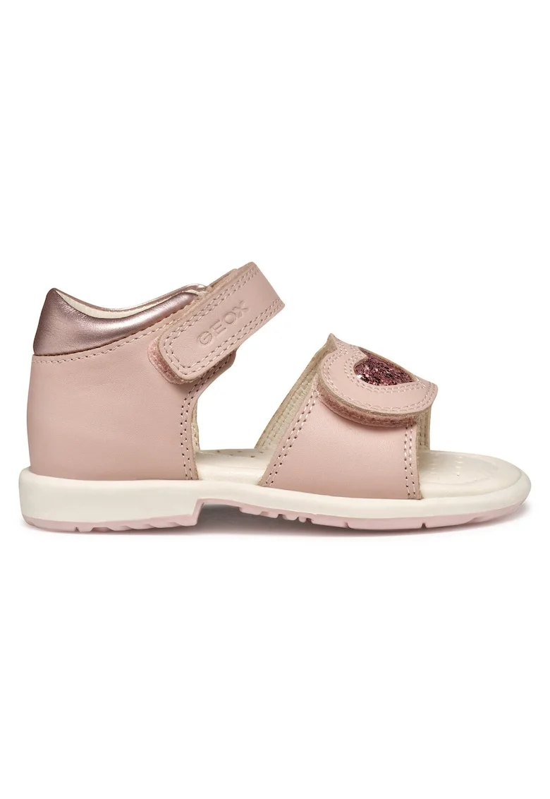 Sandale fete, B5521B-085NF,  Piele naturala, Roz, Roz