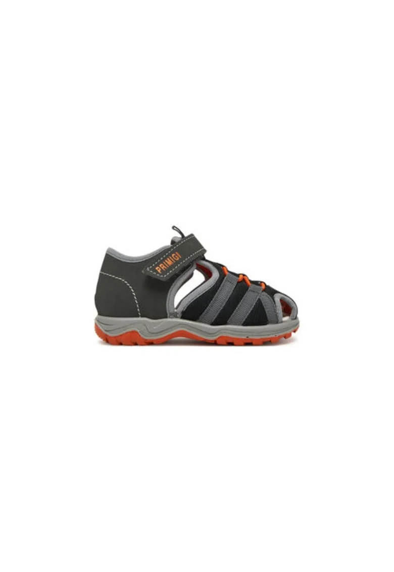 Sandale baieti, 7869011,  Piele naturala, Gri, Gri