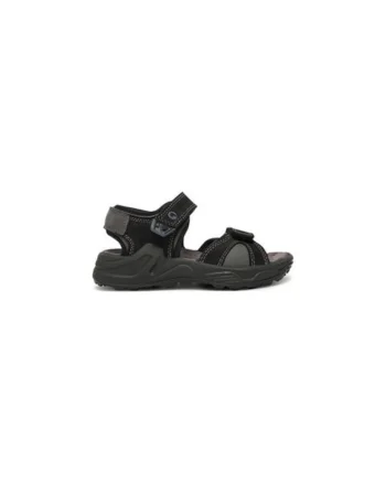 Sandale baieti, 7897233,  Piele naturala, Negru, Negru