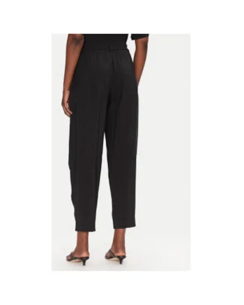 Pantaloni dama  53-5112, Rayon/Poliester, Negru, Negru