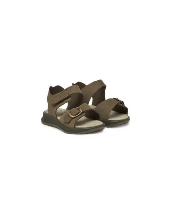 Sandale baieti, 7870711,  Piele naturala, Kaki, Kaki