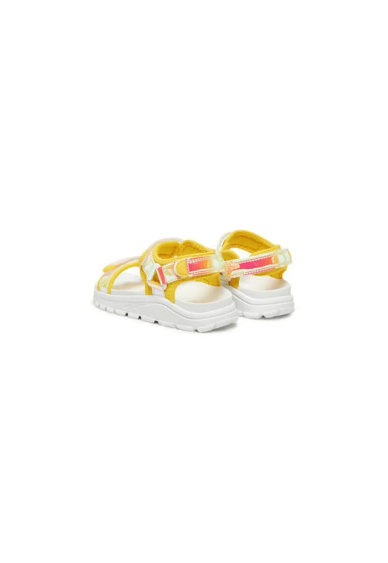 Sandale fete, 7970800,  Piele ecologica, Galben, Galben