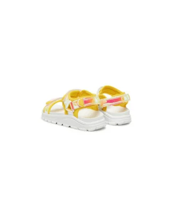 Sandale fete, 7970800,  Piele ecologica, Galben, Galben