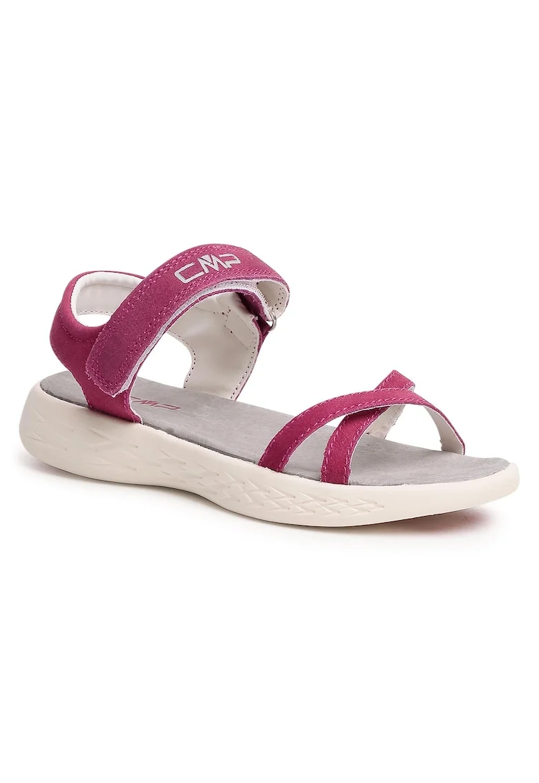 Sandale fete, 30Q9585 H620,  Piele naturala, Mov, Mov