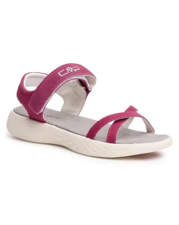 Sandale fete, 30Q9585 H620,  Piele naturala, Mov, Mov