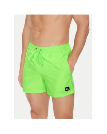 Pantaloni scurti de baie barbati  EQYJV04120, Poliester, Verde, Verde