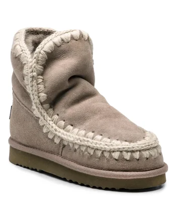 Cizme de iarna dama  ESKIMO18, Piele naturala, 37 EU, Bej