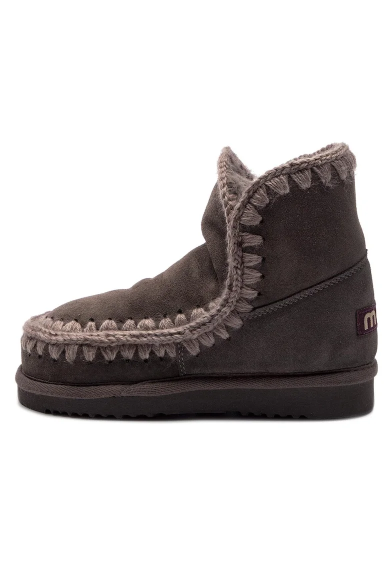 Cizme de iarna dama  FW101001A, Piele naturala, 38 EU, Gri