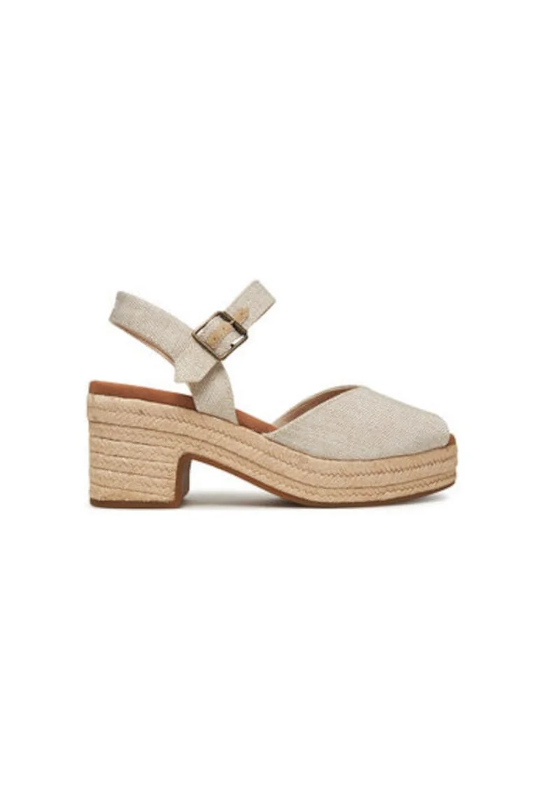 Espadrile dama  10021977, Textil, Ecru