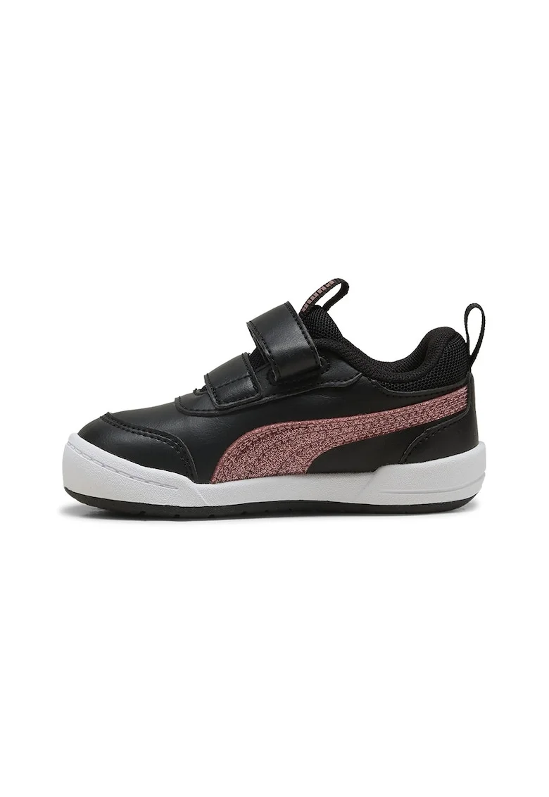Pantofi sport cu velcro Multiflex 2, Negru/Roz