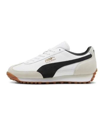 Pantofi sport cu garnituri de piele intoarsa Easy Rider, Alb/Negru