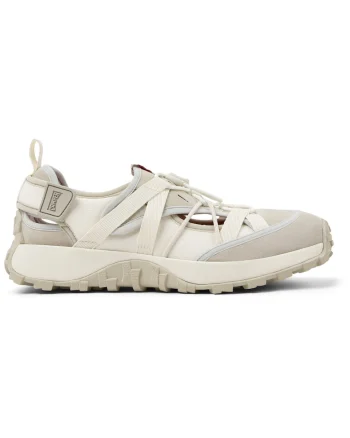 Pantofi sport din material textil Drift Trail, Alb/Bej