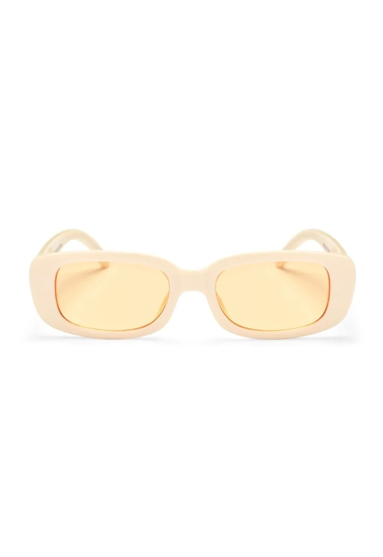 Ochelari de soare dama,  Nicole, crem