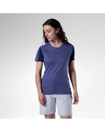 Tricou dama  W GRAPHIC WATERFALL TEE, albastru, Albastru