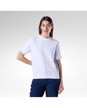 Tricou dama  W PIQUE TEE, alb, Alb