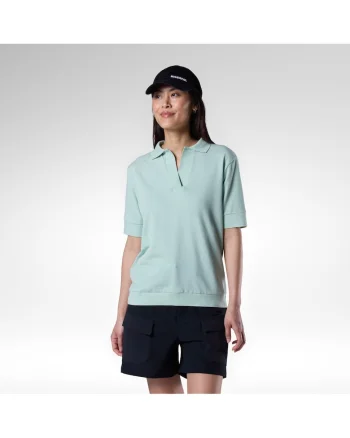 Tricou dama  W PIQUE POLO, verde, Verde