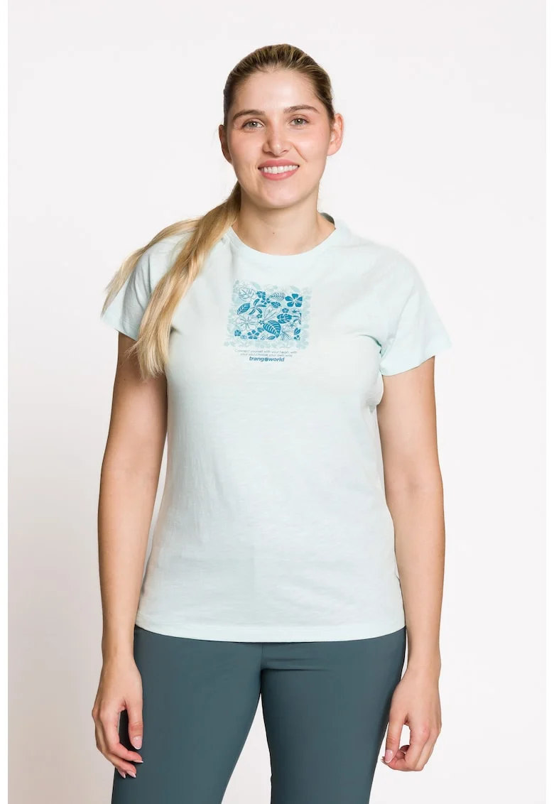 Tricou dama  W COBDEN, albastru pal, Albastru pal