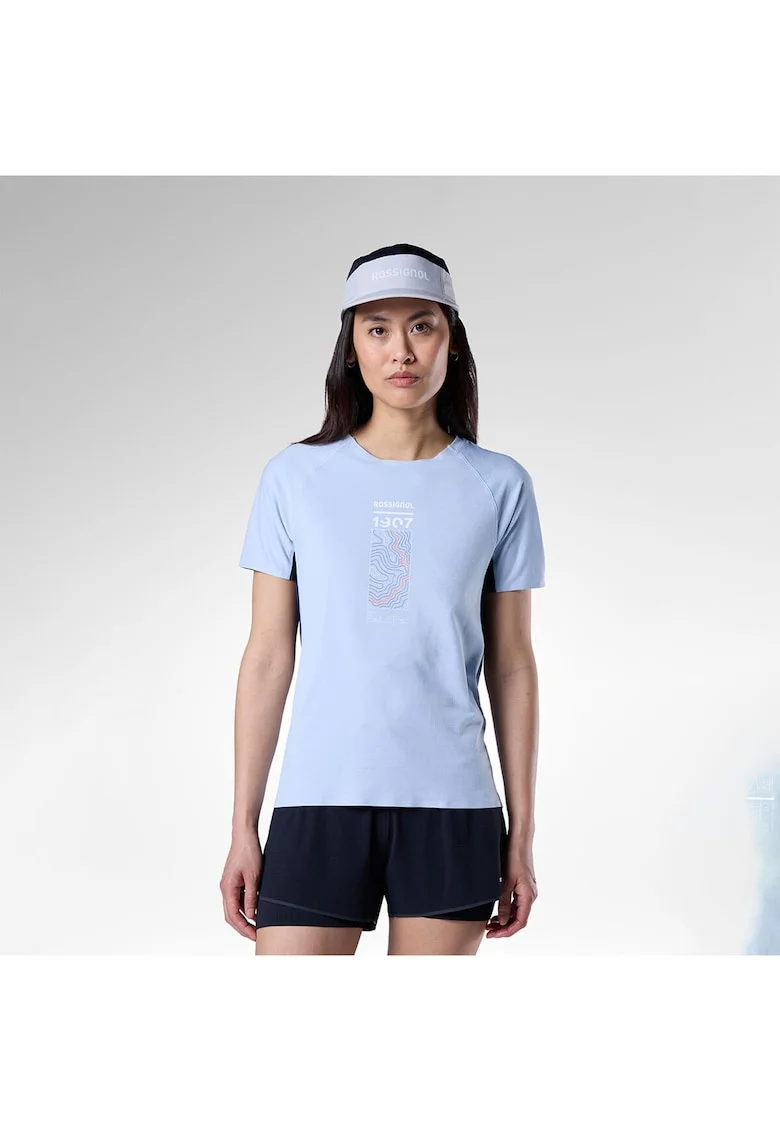 Tricou dama  W SAPA ULTRA TEE, albastru deschis, Albastru deschis