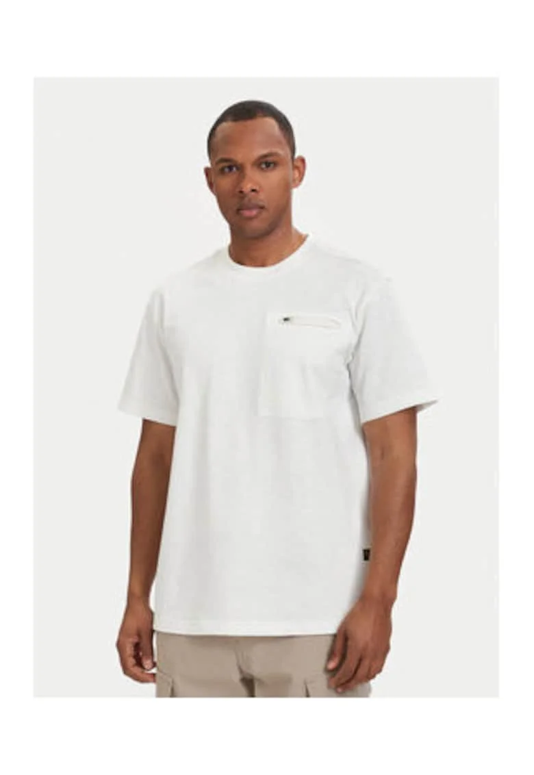 Tricou barbati,  bej, bumbac organic, croiala regular fit