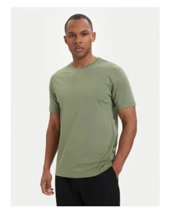 Tricou barbati  verde, bumbac, croiala regular fitdwqfwqd