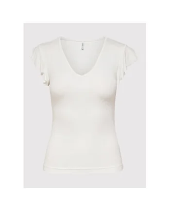 Bluza dama  15227187, Viscoza, Alb, Alb