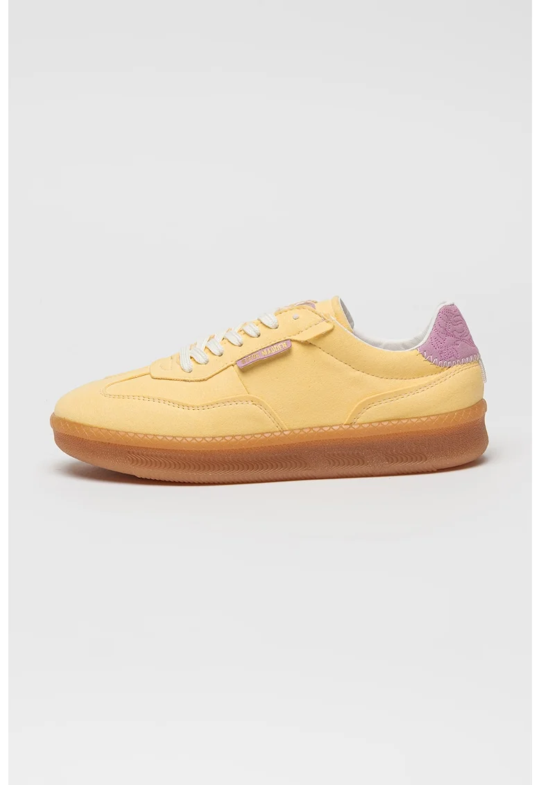 Pantofi sport low-cut cu sireturi Euphoria, Galben pal