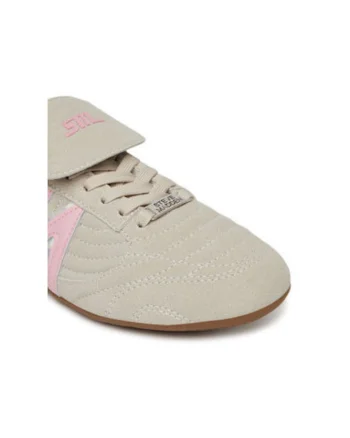 Pantofi sport dama, SM19000136,  Piele naturala, Bej, Bej