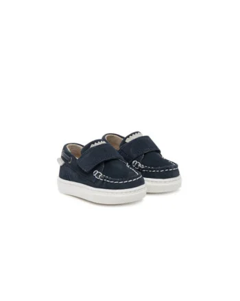 Mocasini baieti  41674, Piele naturala, Bleumarin