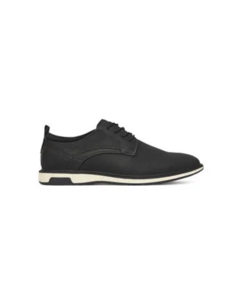 Pantofi barbati  13568506, Piele ecologica, Negru