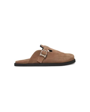 Slapi barbati  IU176001 IU1760, Piele naturala, Maro, Maro