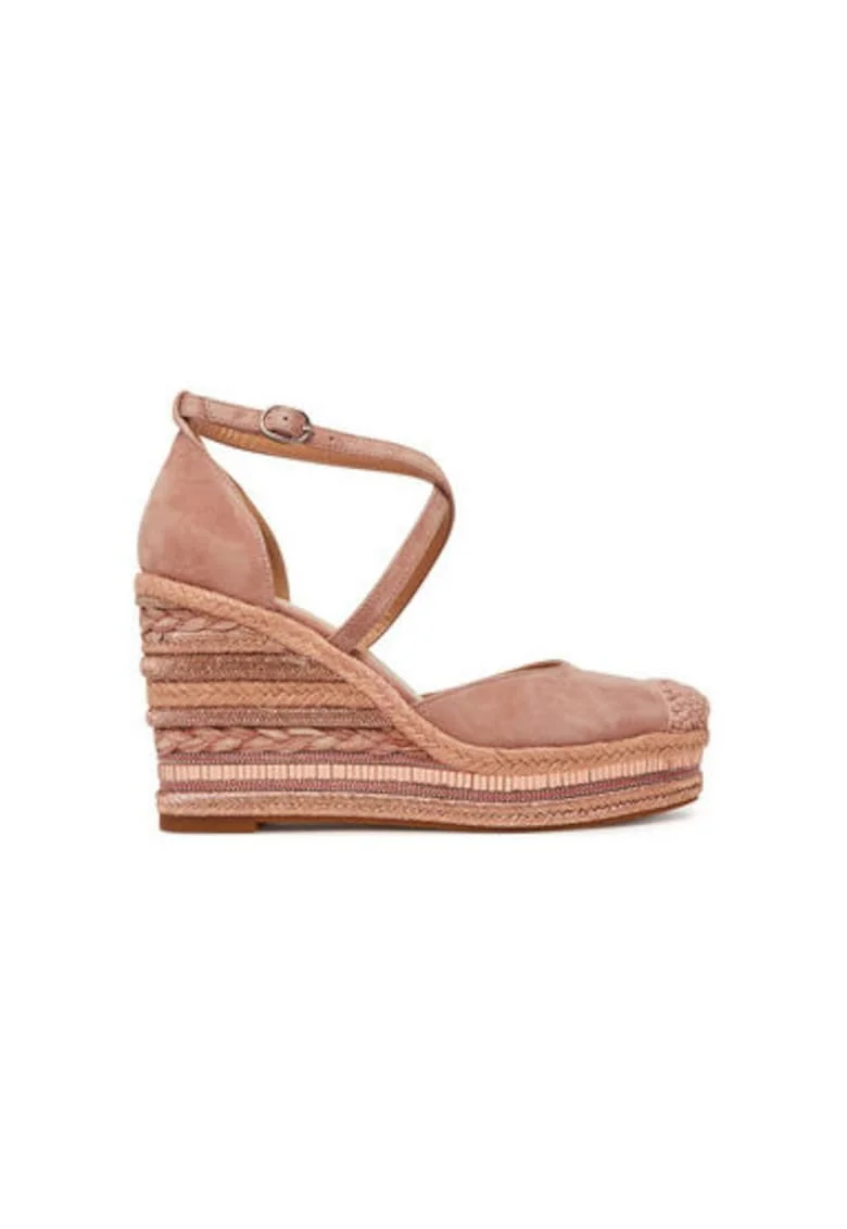 Sandale dama  V251016, Piele naturala, Roz